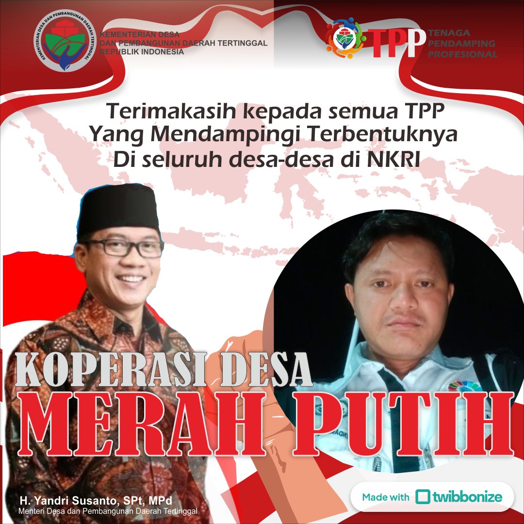 Adi Sholikhatin (@sukoyo_adi) on Twitter photo #KoperasiDesaMerahPutih
#TPPBersamaMenteriDesa
<a href="/TPPKabTuban/">TPP Kab Tuban</a>
<a href="/ululazmishona/">ulul azmi shona</a>
<a href="/Muhimhagi1/">Muhimmudin352316</a>
<a href="/momon_tbn/">momon_tbn</a> #KoperasiDesaMerahPutih
#TPPBersamaMenteriDesa
<a href="/TPPKabTuban/">TPP Kab Tuban</a>
<a href="/ululazmishona/">ulul azmi shona</a>
<a href="/Muhimhagi1/">Muhimmudin352316</a>
<a href="/momon_tbn/">momon_tbn</a>
