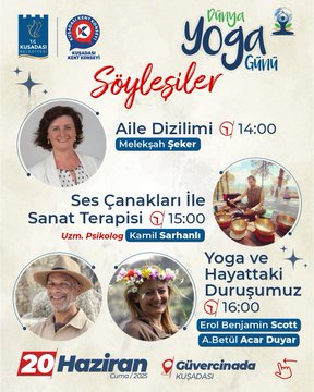 Dünya Yoga Günü Etkinlikleri Güvercinada