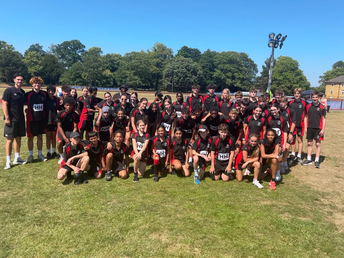 A message from Ms Southgate, "Today has been great fun! We are so proud of every one of our students who have represented us at Borough Sports. They have all been excellent and done our school very proud!"

We will share final results tomorrow!
#hampton_high