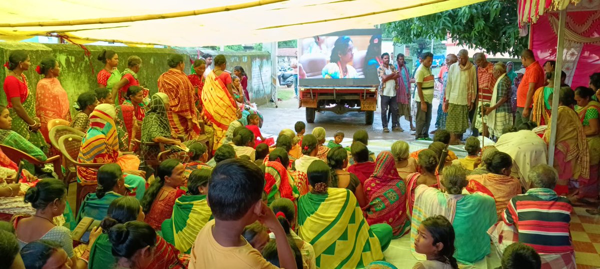 bdokusumi's tweet photo. BIKAS BAHAAN YATRA AT JAIPUR GP, KUSUMI BLOCK ON DT 18.06.2025
#BikashBahanYatra
#OneYearOfMohanMajhi
#BarshaEkUpalabdhiAnek
#OneYearOfSushasan
#LokankaSarkar
#Odisha
#BikashitaOdishaBikashitaBharat https://t.co/VFFl7bEoyD