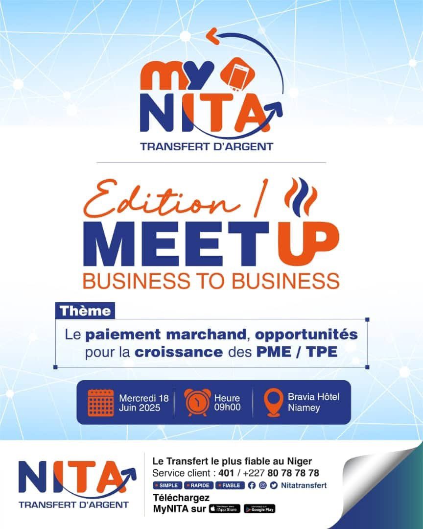 Nankaro.ne  a été convié par Nita Transfert d’Argent à un meet-up B2B sur le paiement marchand et les opportunités pour la croissance des PME/TPE.
Ce fut un bel espace d’échange pour construire l’avenir du e-commerce local 

#Innovation #PaiementDigital #Nankaro