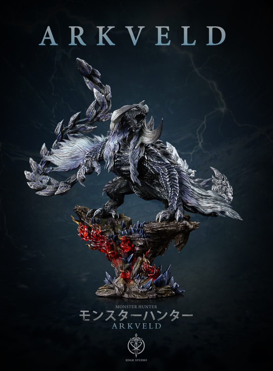 MHWIntel's tweet photo. Monster Hunter Arkveld Figurine 😍 https://t.co/0rp66hLqAt