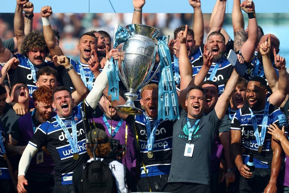 Johann van Graan's Premiership record, season by season

2022/23: 8-12 (40% win rate)
2023/24: 12-8 (60% win rate) (11-7 regular season. 61.11%)
2024/25: 16-4 (80% win rate) (14-4 regular season. 77.78%)
Prem overall: 36-24 (60% win rate)
