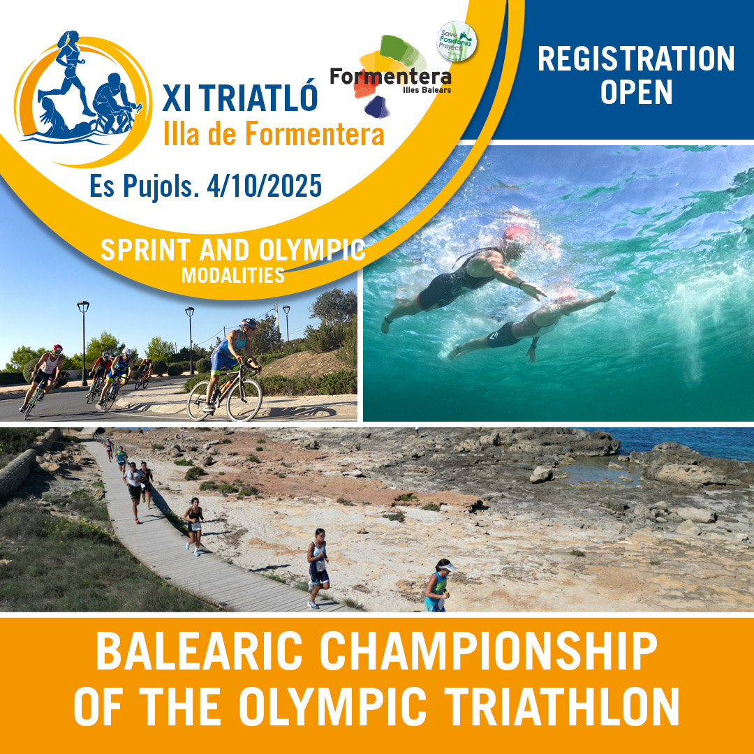 🏊‍♂️🚴‍♀️🏃‍♂️ Registration is now open for the 11th #TriatlóFormentera!
📅 October 4 | 📍Es Pujols
🏆 Balearic Olympic Triathlon Championship
🏅 Sprint &amp; Olympic distances

👉 Sign up now ⤵️
unisportconsulting.com/triatlonformen…