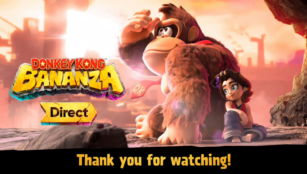 Who watched the Donkey Kong Bananza Direct? Anything you loved, disliked, things that shocked you, stuff missing?

Share your thoughts!

#donkeykongbananza