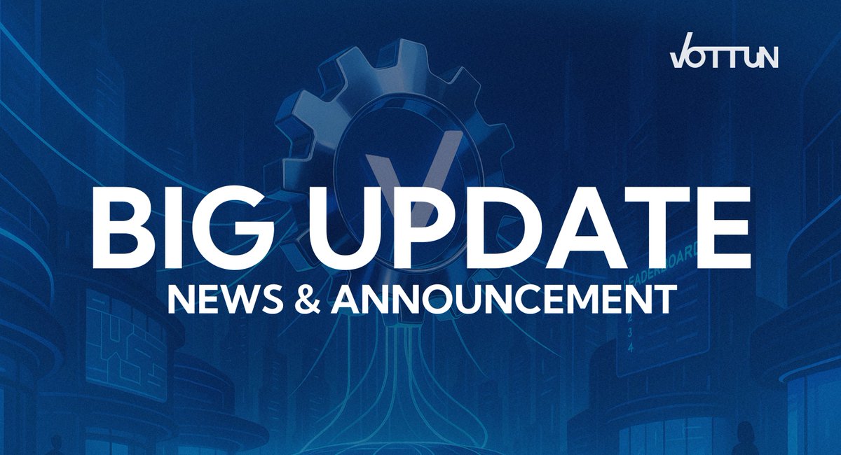 Vottun's tweet image. 🚨 Something big is happening at Vottun…

The platform levels up today: and over the next few days, we’re dropping a series of powerful updates that change the game completely.

Here’s a little spoiler to get you ready 👇

⚙️ Devs, meet your new best friend:
The Vottun AI…