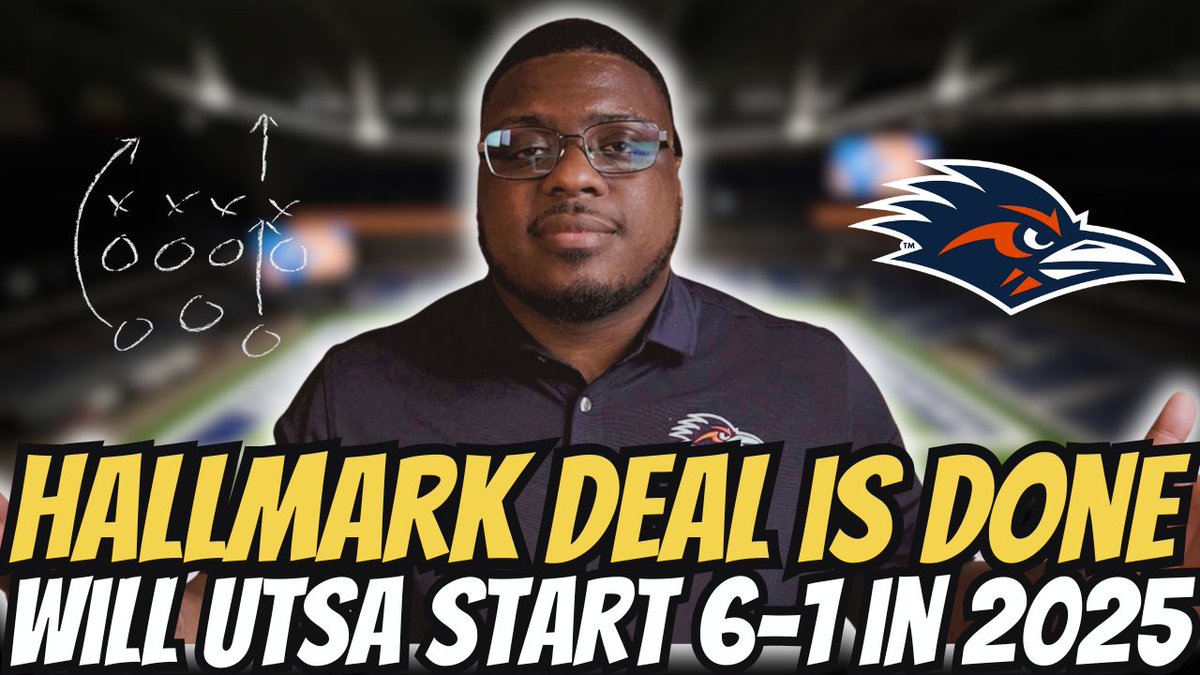 We’re live tonight at 6PM to talk UTSA.

Topics we'll discuss:

The Hallmark deal is done. Should it have gotten that messy?

Did UTSA's AD silence doubters? Or should discussions around budgets, facilities and resources continue?

UTSA Football can start 6-1 in 2025. Will they?