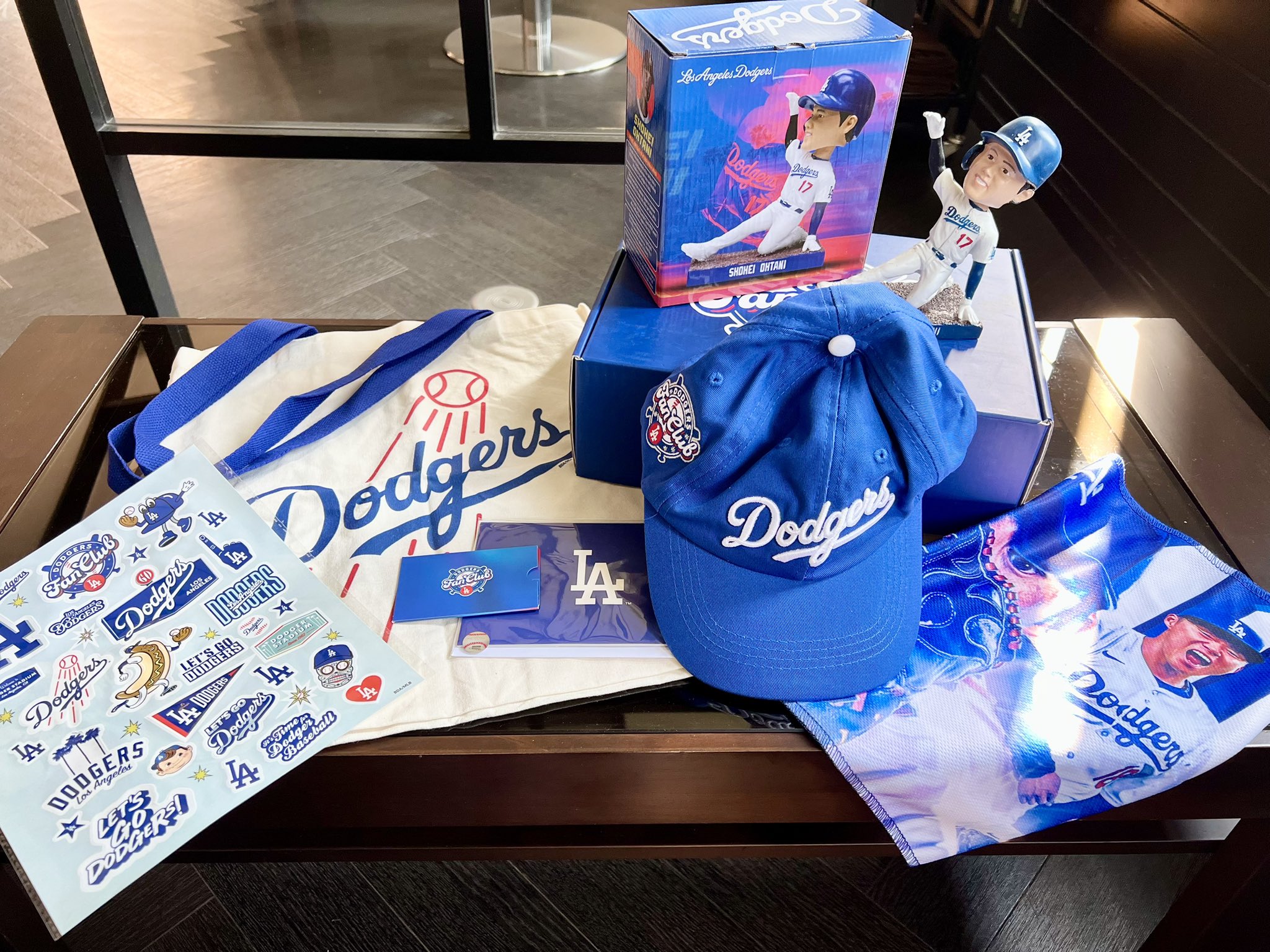 ロサンゼルス・ドジャース ファンクラブ 入会記念ボックス ロサンゼルス・ドジャース ファンクラブ 入会記念ボックス