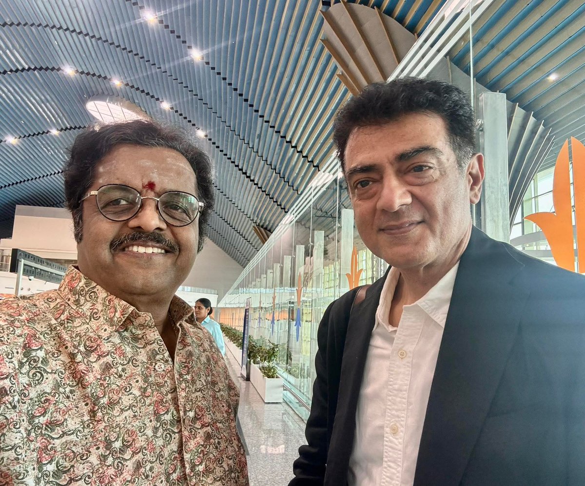 Insta_thala_bloods (@instathalablood) on Twitter photo Ajith sir with Dr. Sirkali Sivachidambaram at the airport.
<a href="/AjithAzar25/">♠️ AjithAzar ♠️</a>
<a href="/AK_team_online/">Ajithkumar_team_online</a>|<a href="/AkTeamOnline/">AJITHKUMAR TEAM ONLINE</a> #Ak #Ajith #AjithKumar | #AjithkumarRacing <a href="/Instathalablood/">Insta_thala_bloods</a> Ajith sir with Dr. Sirkali Sivachidambaram at the airport.
<a href="/AjithAzar25/">♠️ AjithAzar ♠️</a>
<a href="/AK_team_online/">Ajithkumar_team_online</a>|<a href="/AkTeamOnline/">AJITHKUMAR TEAM ONLINE</a> #Ak #Ajith #AjithKumar | #AjithkumarRacing <a href="/Instathalablood/">Insta_thala_bloods</a>