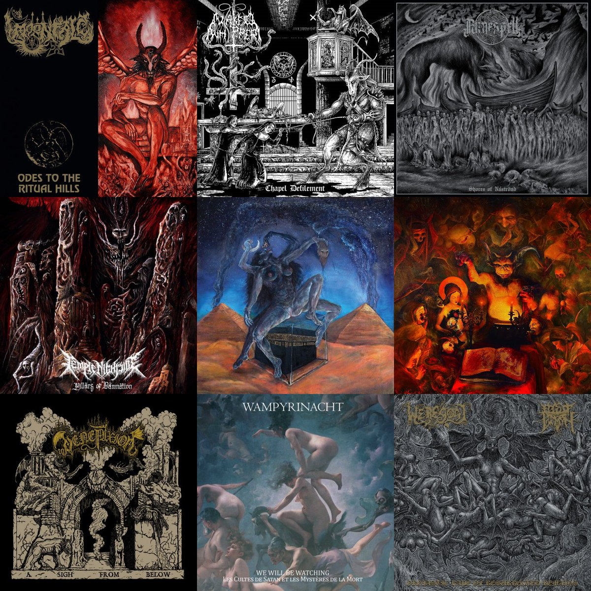 ✠ 𝐃𝐈𝐒𝐓𝐑𝐎 𝐔𝐏𝐃𝐀𝐓𝐄 𝐀𝐍𝐃 𝐑𝐄𝐒𝐓𝐎𝐂𝐊 ✠
🛒 godzovwar.com/shop

MOONFALL
NAKED WHIPPER
RUNESPELL
TEMPLE NIGHTSIDE
TETRAGRAMMACIDE
UNAUSSPRECHLICHEN KULTEN
VENEFIXION
WAMPYRINACHT
WEREGOAT / EGGS OF GOMORRH