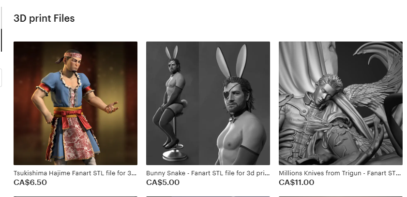 PeterEnglert3's tweet image. Heyy, I added the print files on my shop for Tsukishima, bunny snake and Millions Knives 👀
( link in comments if ever you are interested )