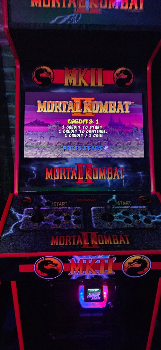 Look what was at the arcade of the work party!