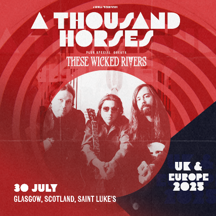 Tickets Scotland (@ticketsscotland) on Twitter photo Known for their explosive live rock show,
A Thousand Horses
<a href="/stlukesglasgow/">Saint Luke's</a>
On sale now 🎟️t-s.co/athou
<a href="/senbla/">SENBLA</a> <a href="/WhatsOnGlasgow/">What's On Glasgow</a> <a href="/athousandhorses/">A Thousand Horses</a> Known for their explosive live rock show,
A Thousand Horses
<a href="/stlukesglasgow/">Saint Luke's</a>
On sale now 🎟️t-s.co/athou
<a href="/senbla/">SENBLA</a> <a href="/WhatsOnGlasgow/">What's On Glasgow</a> <a href="/athousandhorses/">A Thousand Horses</a>