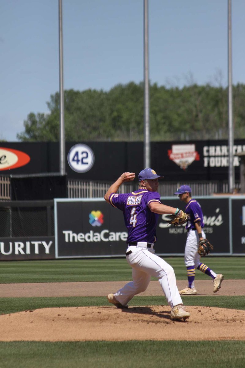 Brett Paulsen (@brettpaulsen_) on Twitter photo Great playoff ride pitching!
3 outings - 16.0 IP
3-0 
33k’s - 5 walks
3 ER
1.312 ERA
1.125 WHIP
Recording of State Semifinal on NFHS Network Great playoff ride pitching!
3 outings - 16.0 IP
3-0 
33k’s - 5 walks
3 ER
1.312 ERA
1.125 WHIP
Recording of State Semifinal on NFHS Network