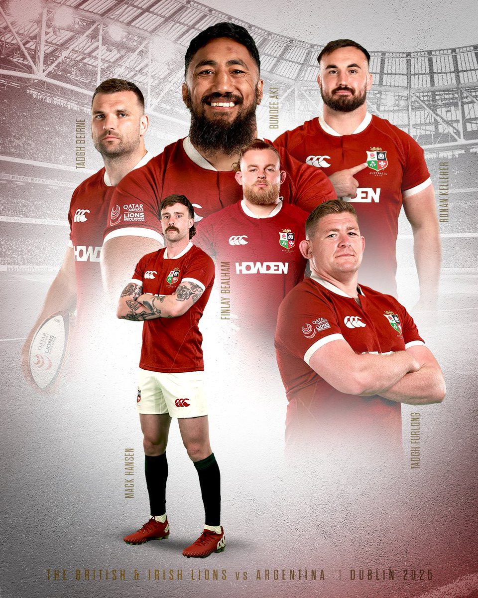 Ready to represent in Dublin! 🦁

#Lions2025