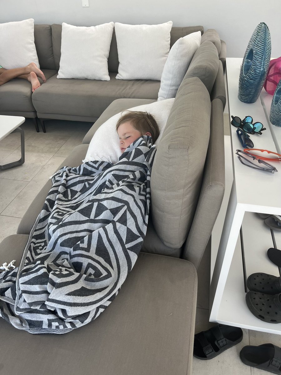 Vacation has really taken a toll on Breck #Turks