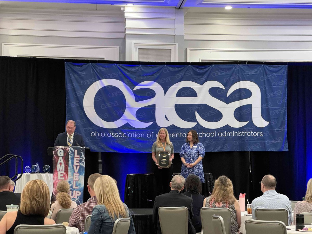 Congrats to Hoffman Trails for being named a 2025 Hall of Fame School by OAESA! This honor celebrates schools that go above &amp; beyond for students, staff &amp; community — and Hoffman Trails delivers!