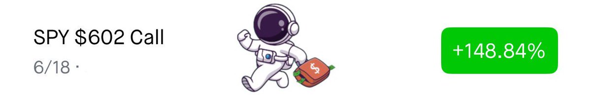 TheOptionauts's tweet image. 3 DAYS OF BACK TO BACK +100% RUNNERS🚀

LETS GO!🖨️

$SPY $QQQ $NVDA $TSLA