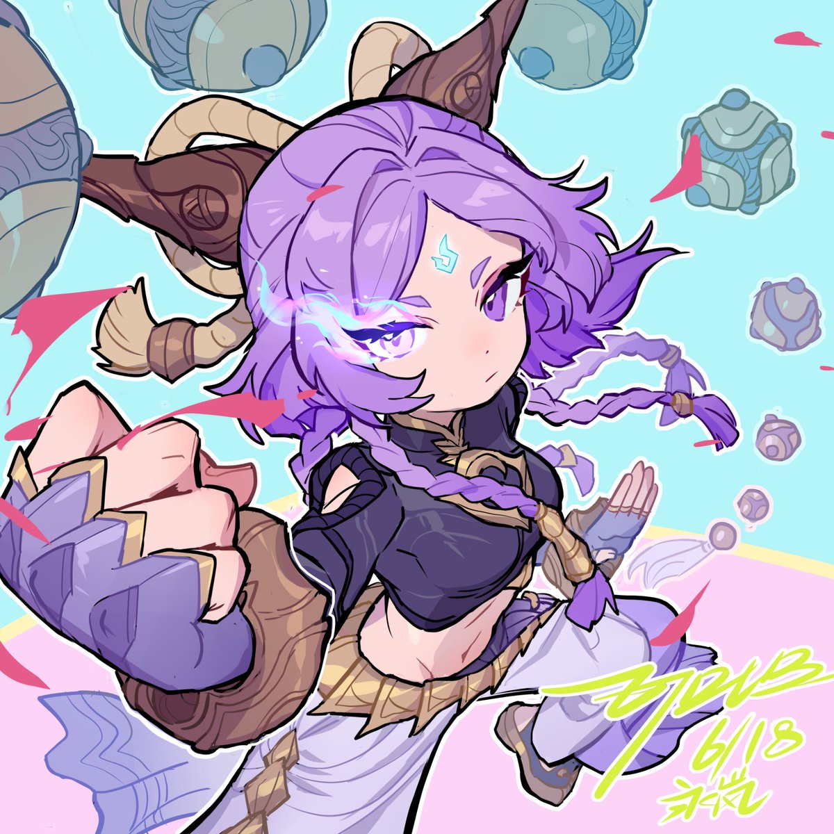 👊

#LeagueOfLegends 
#LeagueOfLegendsFanArt 
#Yunara