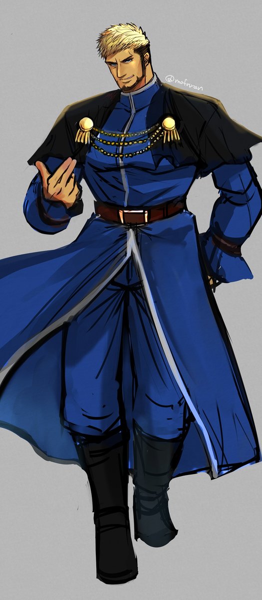 「お待ちしておりました」
#Goenitz #KOF