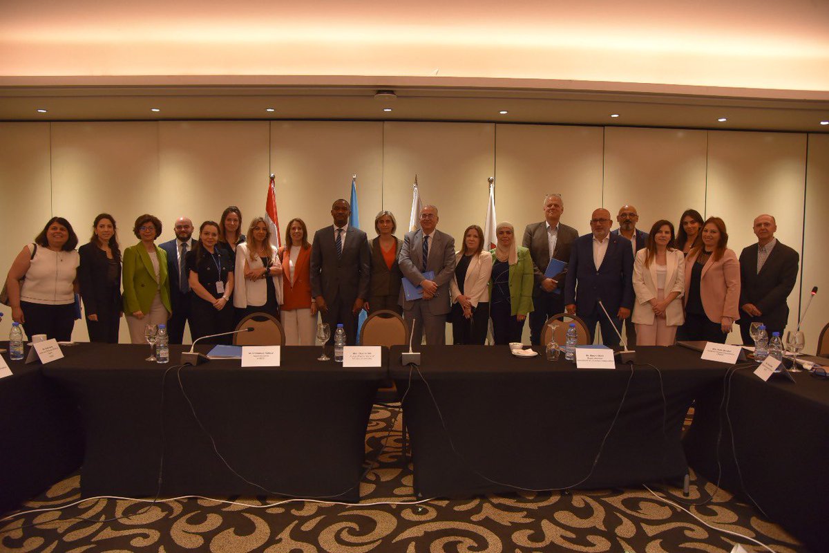 UNIDO_Lebanon's tweet photo. Today, in Beirut , UNIDO office in Lebanon , in partnership with @MOILebanon and the Association of Lebanese Industrialists (ALI) @alindustrialist , convened a stakeholders’ validation workshop for the Lebanon Country Program. https://t.co/wY4RZDPSo8