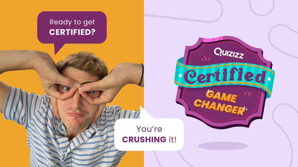 MsBrombacher's tweet image. I'm halfway through the @Quizizz Game Changer Certification and learning so much! I had no idea that I could do so much using Quizizz!ππ Loving the new AI enhancements and question types!! #edtech #youcanwithquizizz @jennthomas75