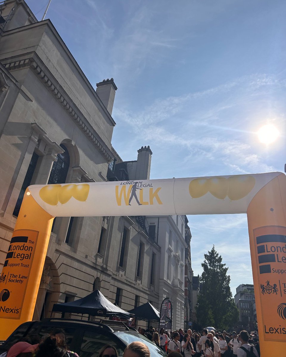 The Bar Council (@thebarcouncil) on Twitter photo Yesterday our team completed the London Legal Walk and joined thousands of people on the 10k across the capital to fundraise for free legal advice charities.
You can still donate to <a href="/londonlegal/">London Legal Support Trust</a> and help people access justice when they need it most ➡️ londonlegalsupporttrust.enthuse.com/pf/the-general… Yesterday our team completed the London Legal Walk and joined thousands of people on the 10k across the capital to fundraise for free legal advice charities.
You can still donate to <a href="/londonlegal/">London Legal Support Trust</a> and help people access justice when they need it most ➡️ londonlegalsupporttrust.enthuse.com/pf/the-general…