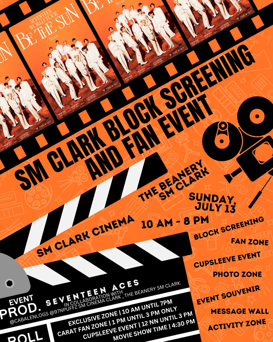 seventeen_ACEs's tweet photo. Seventeen World Tour ‘Be The Sun’ Block Screening in Pampanga ☀️

Register at [https://t.co/LnBOonzDle]
Pre-registration: June 18-21
Registration period: June 22-July 1
Payment terms: Atleast ₱250 downpayment/ ₱430 full payment
Deadline of Payment: July 5– 11:59pm

P.S
CSE REGISTRATION WILL BE ATTACHED ON YOUR EMAIL CONFIRMATION

𝓗𝓪𝓻𝓶𝓸𝓷𝔂 𝓲𝓷 𝓮𝓿𝓮𝓻𝔂 𝓫𝓮𝓪𝓽, 𝓕𝓪𝓷𝓼 𝓪𝓼 𝓸𝓷𝓮: 𝒜 𝒞𝒶𝓇𝒶𝓉 , 𝐸𝓃𝑔𝑒𝓃𝑒 & 𝒜𝓇𝓂𝓎 𝒻𝒶𝓃 𝑔𝒶𝓉𝒽𝑒𝓇𝒾𝓃𝑔 𝒶𝓃𝒹 𝒷𝓁𝑜𝒸𝓀 𝓈𝒸𝓇𝑒𝑒𝓃𝒾𝓃𝑔 𝑒𝓋𝑒𝓃𝓉
In collaboration with @97npuffz @cabalENlogs 

#HybeCineFestClark #HeartsInHarmony