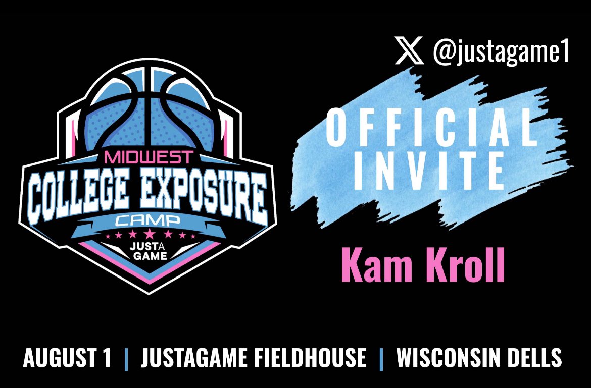 Kamden Kroll (@kamdenkroll) on Twitter photo Thank you <a href="/Justagame1/">Justagame Fieldhouse</a> for the invite! Can’t wait to show what I can do!
<a href="/NHS_TigersBBB/">Northwestern Boys Basketball</a> Thank you <a href="/Justagame1/">Justagame Fieldhouse</a> for the invite! Can’t wait to show what I can do!
<a href="/NHS_TigersBBB/">Northwestern Boys Basketball</a>