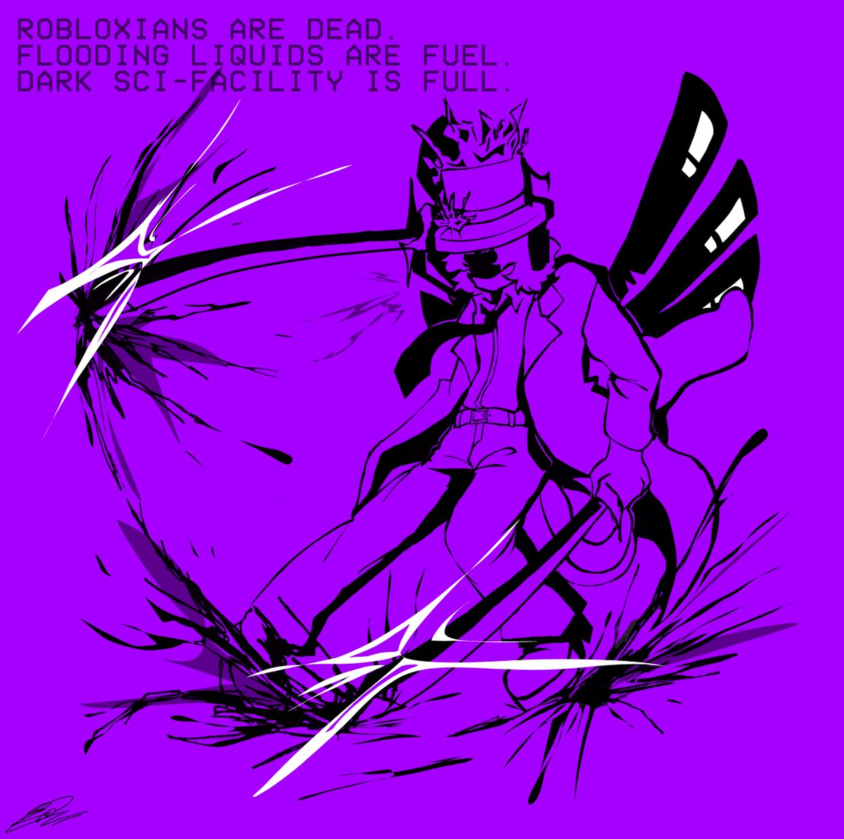 besides sitting in fe2 for hours im scratching my brain with p ranks again soo

#fe2fanart ;; #robloxart ;; #ultrakill