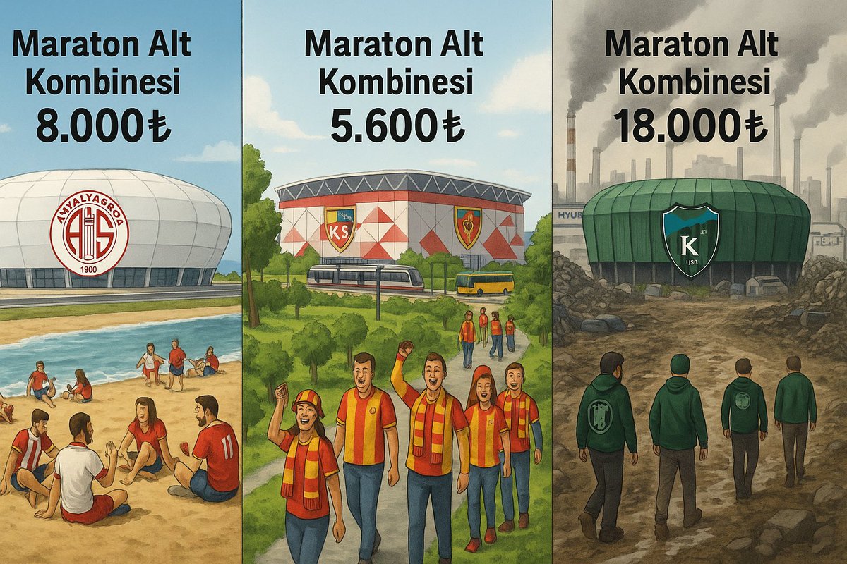 Kombine Fiyat Karşılaştırılması:

Antalyaspor - Kayserispor - Kocaelispor