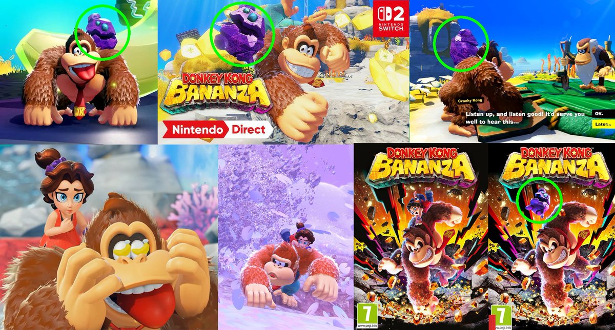 PixelPerfex's tweet image. Really like the reveal of Pauline in Donkey Kong Bananza!
All key art, gameplay/trailers, screenshots, and promo materials had concealed her character since the game's announcement, showing a mysterious purple rock instead. That was a lot of work!
#DonkeyKongBananza #gamedevs