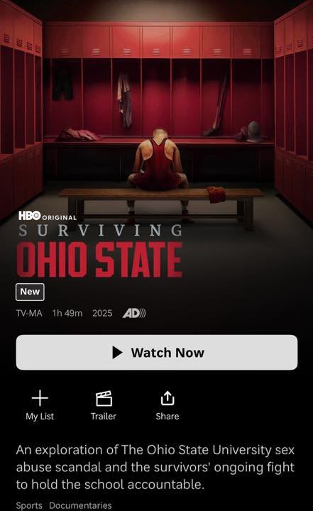 Hi <a href="/Jim_Jordan/">Rep. Jim Jordan</a>.  How’s your day going? 
I bet it just took a downward spiral. 

Thoughts and prayers.

Surviving Ohio State is a documentary that exposes the long sex abuse of students by the former OSU doctor, Richard Strauss, including showing how Jim Jordan ignored it and let