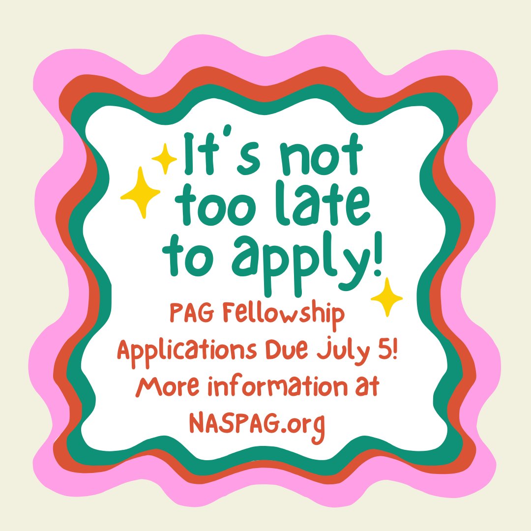 It's not too late to apply for PAG fellowship! Deadline for applications is 7/5/25! PAG follows the OB/GYN fellowship match schedule. More information on applications and programs at naspag.org. #pediatricandadolescentgynecology #obgyn #fellowship #pagfellowship