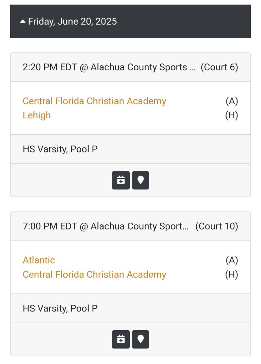 alexdipaolo8's tweet image. Upcoming schedule for this weekend at the FABC Live Period in Gainesville with @cfcahoops