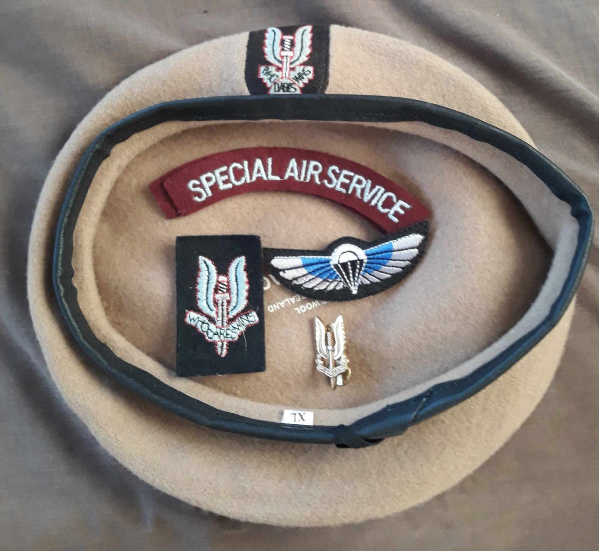 Richard messages from Canada: “A very special part of my Allied Special Forces and Allied Airborne collection. I am a retired Canadian Airborne/Special Service Force member.”