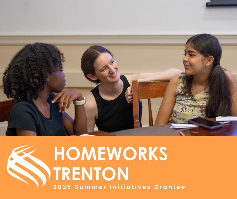 Community Foundation (@princetonareacf) on Twitter photo Congrats to <a href="/hwtrenton/">HomeWorks Trenton</a> on a $21,740 Summer Initiative grant! Their Summer Education Intensive supports Trenton youth with academics, SAT/ACT prep, college readiness, peer leadership, a field trip & more. #SummerInitiatives
Read more: bit.ly/4jdSqxr Congrats to <a href="/hwtrenton/">HomeWorks Trenton</a> on a $21,740 Summer Initiative grant! Their Summer Education Intensive supports Trenton youth with academics, SAT/ACT prep, college readiness, peer leadership, a field trip & more. #SummerInitiatives
Read more: bit.ly/4jdSqxr