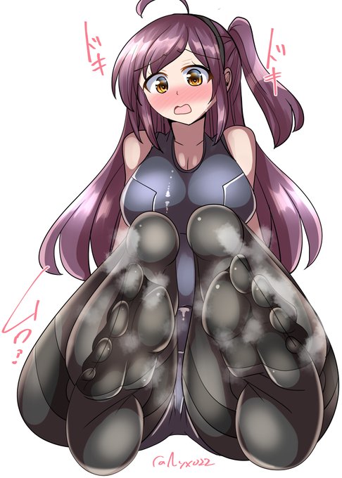 「や…やだ司令…私ったら今日は足が蒸れてて…ご、ごめんなさい///」 ムレムレ黒タイツ萩風チャン(ˇωˇ) 進水日おめでとう!(連続1929日目 #艦これ版真剣お絵描き60分一本勝負_20250618 #艦これ版深夜の真剣お絵描き60分一本勝負 #10000日チャレンジ #めび環んどろ #萩風進水日