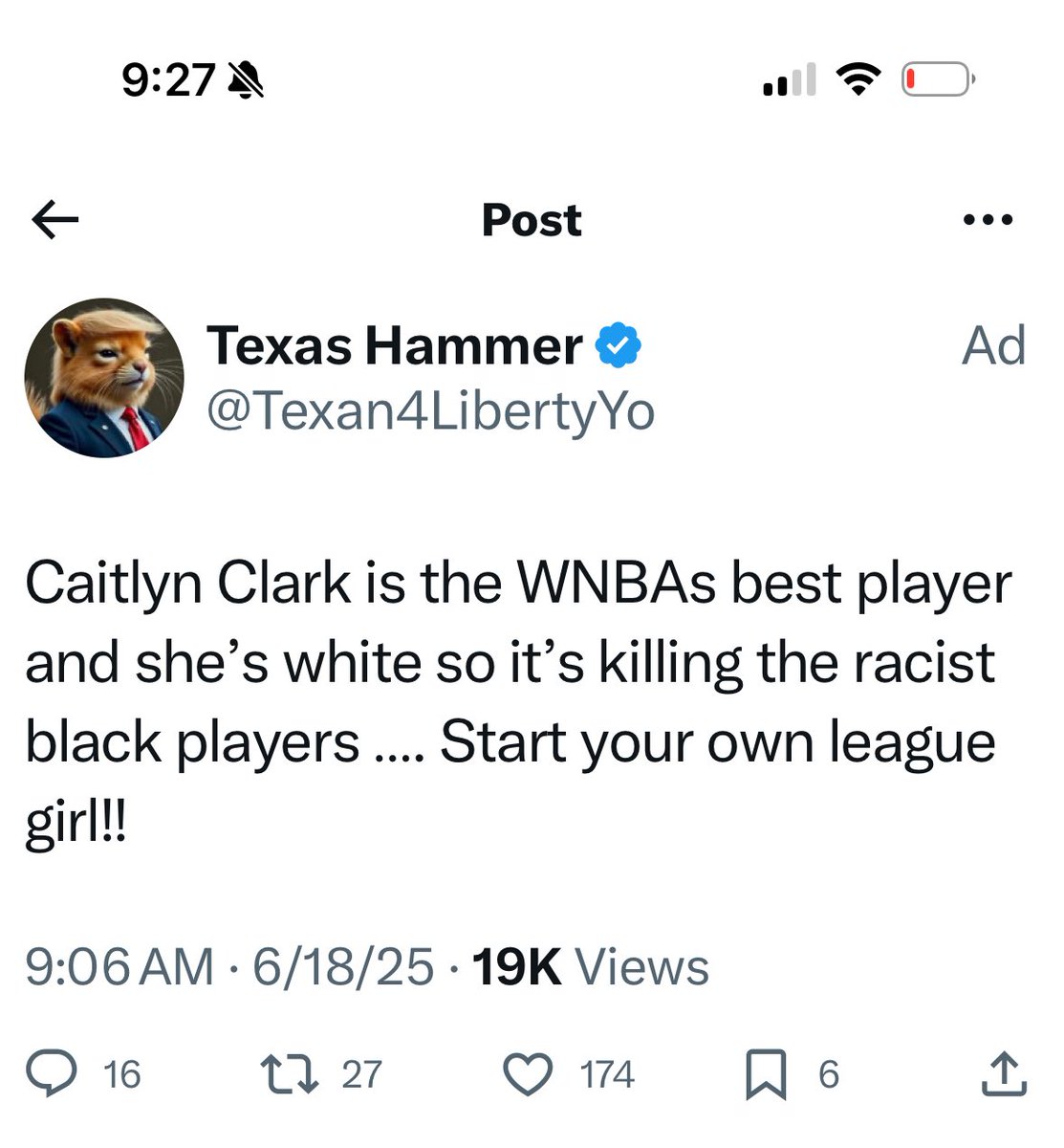 People paying for ads to stir racial divisions the night after a game in which CC’s two antagonists were actually white speaks volumes
