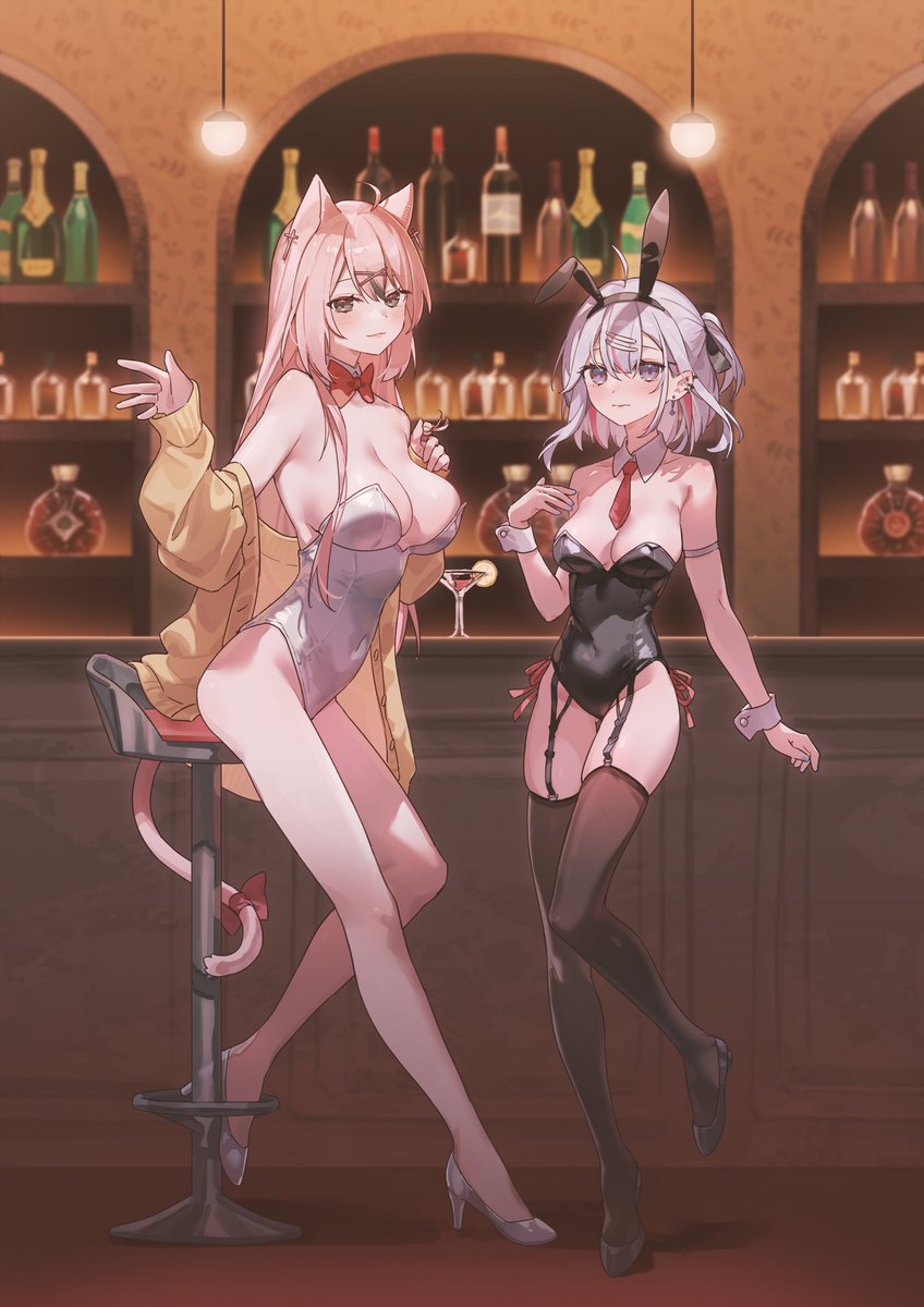 YamiMalKo's tweet image. 🐱👯♀️🎶夜の始まりさ Bunny Girl🎶👯♀️🐰
多謝Miru醬之前嘅BunnyGirl圖✨
希望你鍾意呢份回禮 (*ˇωˇ*人)
恋の始まりさ Bunny Girl~~
繪🎨:Az 老師 (@Awonadye )
#もるこの写真 #かくみる #猫からのお礼の手紙
#バニーガール #bunnygirls