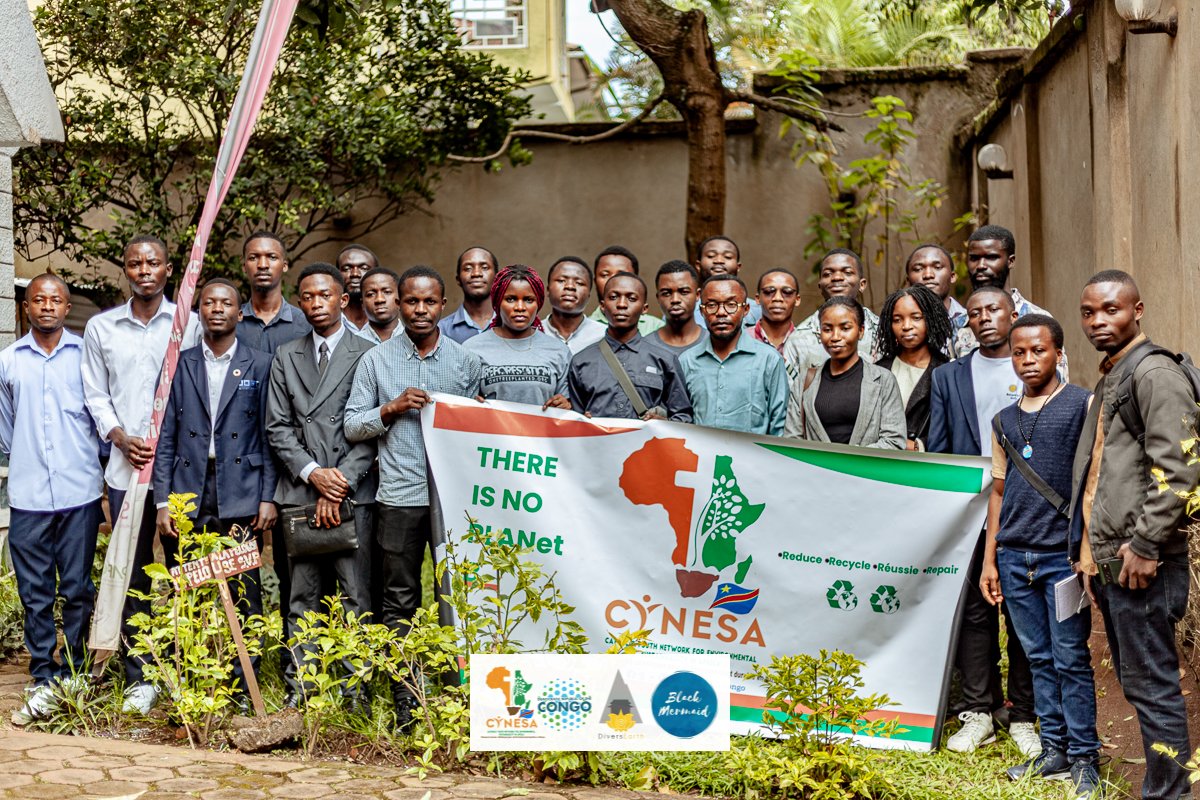 #Journée_Mondiale_des_Océans_2025 
08 juin | Bukavu

Heureux d’avoir participé à cette belle journée d’échange et de sensibilisation autour du thème :
« L’engagement de la jeunesse dans la conservation des eaux, regard sur les plastiques ». 
#CYNESA_DR_Congo | #BlackMermaid