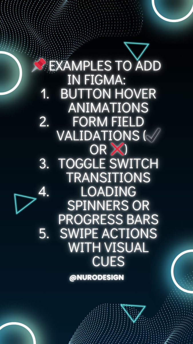 Nurodesign's tweet image. It’s the little things that matter. #Microinteractions #UIDesignTips #UXMatters #FigmaDesign #nurodesign #FigmaPlugins #SmartAnimate #LottieFiles #DesignBetter