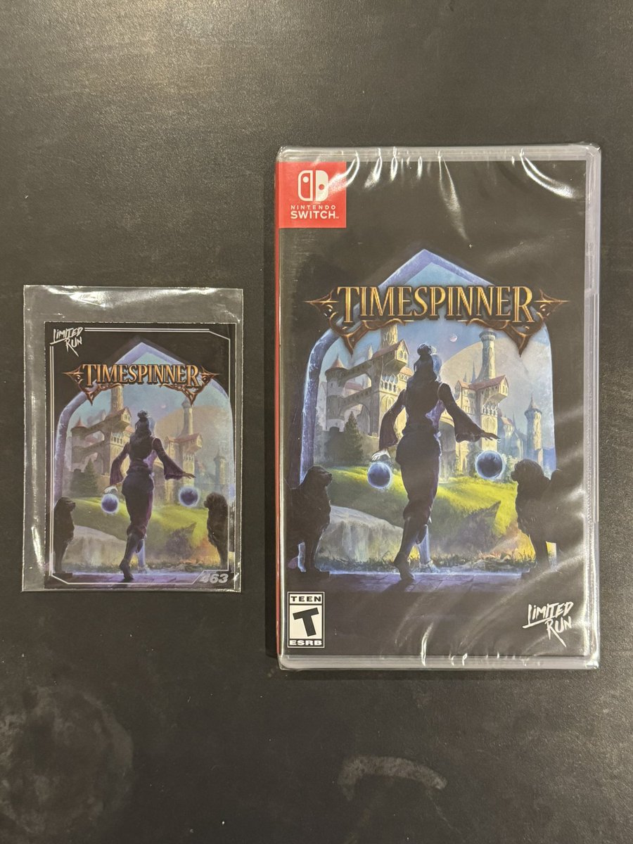 ゲームお宝探し

#Switch 
#タイムスビナー 

timespinnerが、海外から着弾しました🤣✨
パッケージ版が欲しくて探してました🤣✨