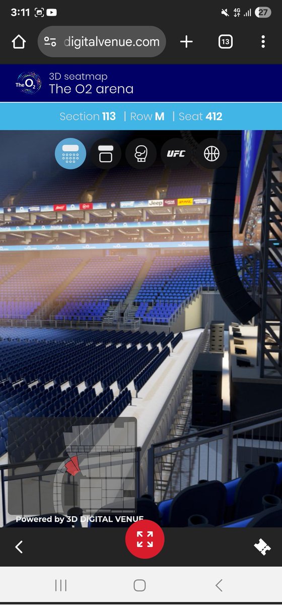 fullsunalis's tweet photo. @ur_my_d0pamine @6v6prnt @KONNEofficial i am here, row m, seat 412 and im afraid i wont see anything... https://t.co/rI0pbt6L6e
