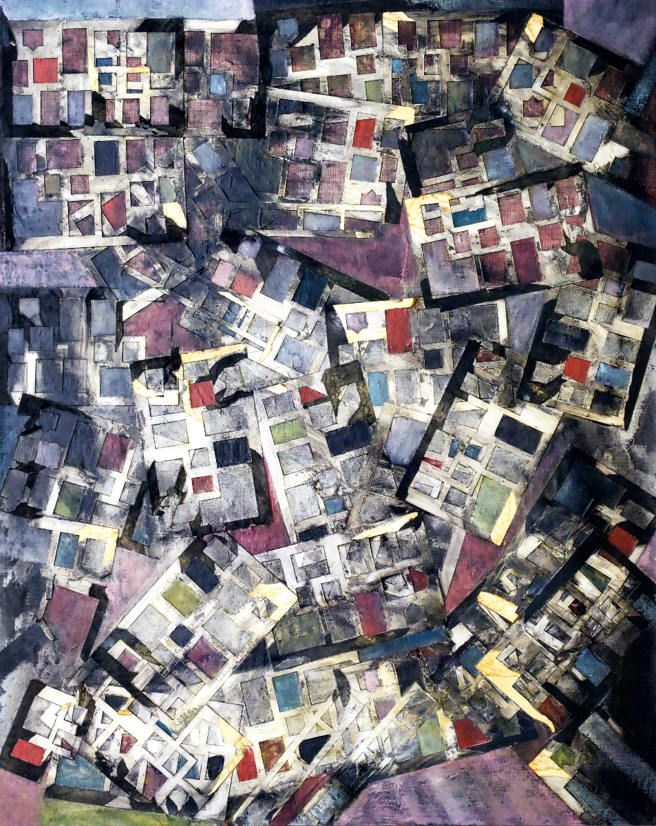 Hoy en #obradelasemana: 'New York BN' 24 de Cristóbal Gabarrón, un laberinto urbano visto desde el aire, donde Nueva York se convierte en símbolo de su evolución artística.

📍 En el Centro Cultural Las Claras (@fundacioncajamurcia), dentro de 'Gabarrón. El cristal de la memoria'