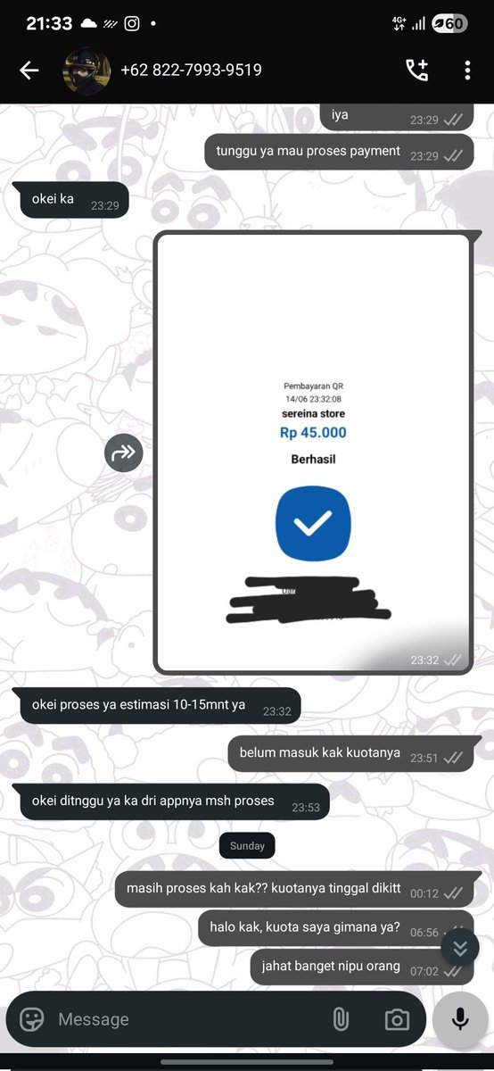 hati-hati ba tukang tipu <a href="/kaoninne/">zeze</a> 
no wa 082279939519, qris a/n sereina store
#zonaba #zonauang
