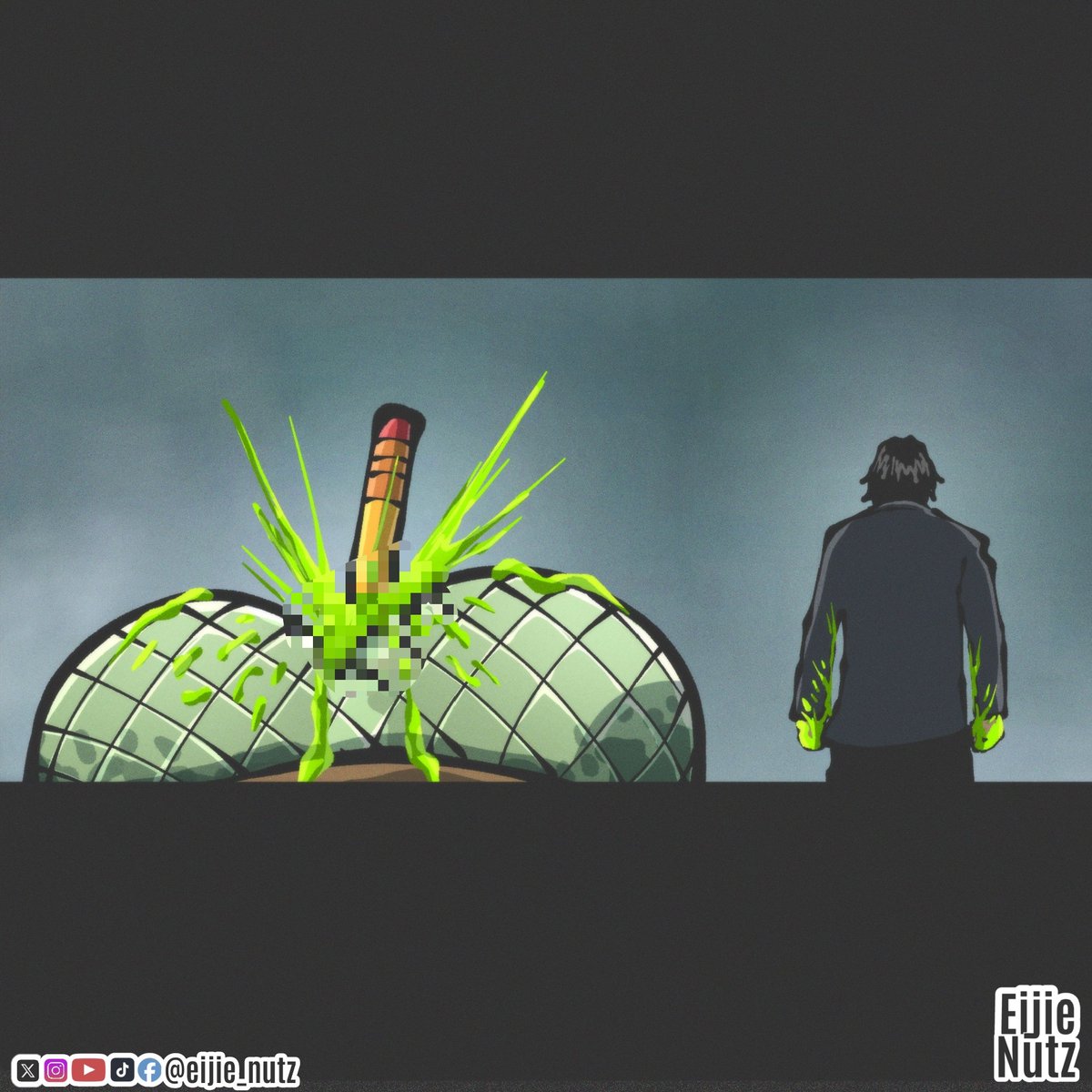 eijie_nutz's tweet image. John Wick vs. Predator 
#JohnWick #Predator #fanart #comic