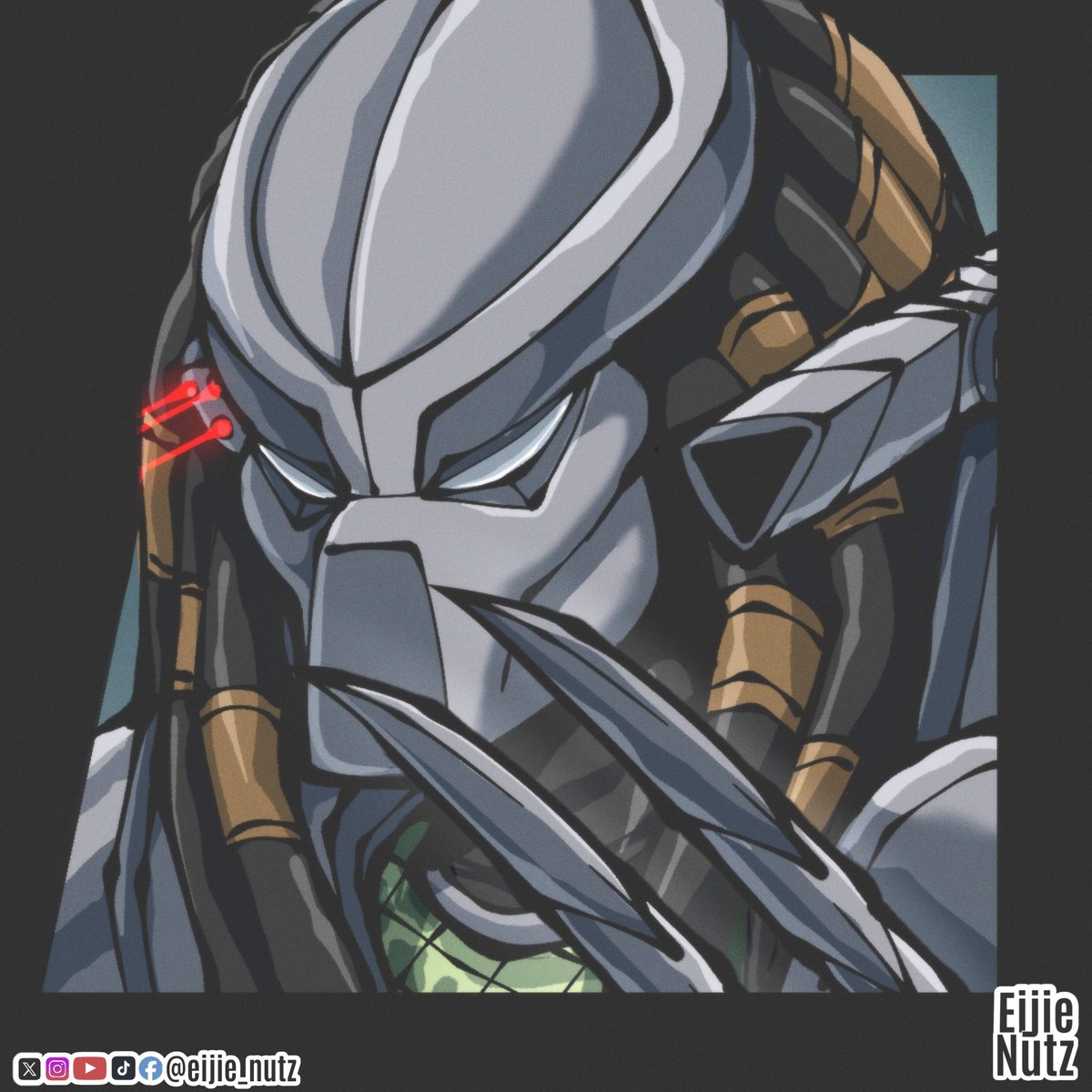 eijie_nutz's tweet image. John Wick vs. Predator 
#JohnWick #Predator #fanart #comic