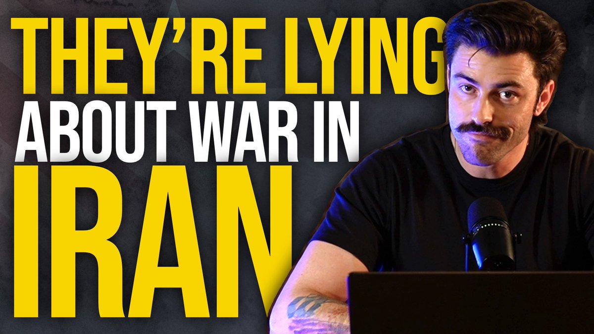I’m back on my own YouTube channel just in time for them to launch the next “Iraq has WMDs” psyop.

My videos also got a big upgrade with everything I learned while guest hosting for <a href="/RealCandaceO/">Candace Owens</a> 

Live at 5pm EST

youtu.be/GawSvA4mf5Q?si…