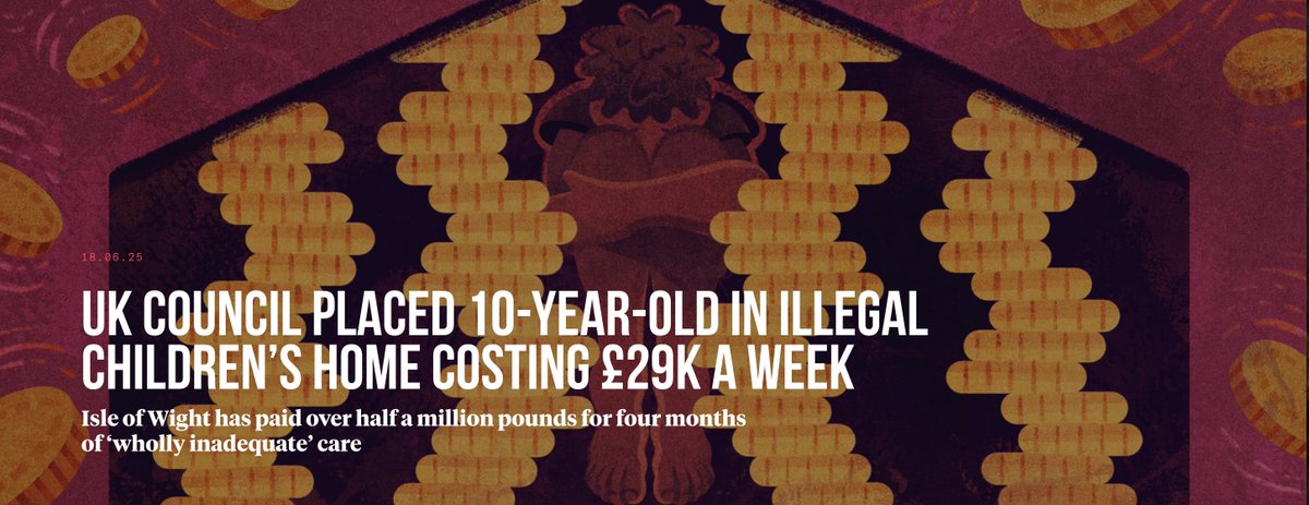 A high court judge said vulnerable 10-yr-old boy could have been sent to Disney[land] Paris for a month for the same money UK council spent on “wholly inadequate” illegal children's home. Report for @tbij from <a href="/_tomwall/">Tom Wall</a> tinyurl.com/bde9wrpm